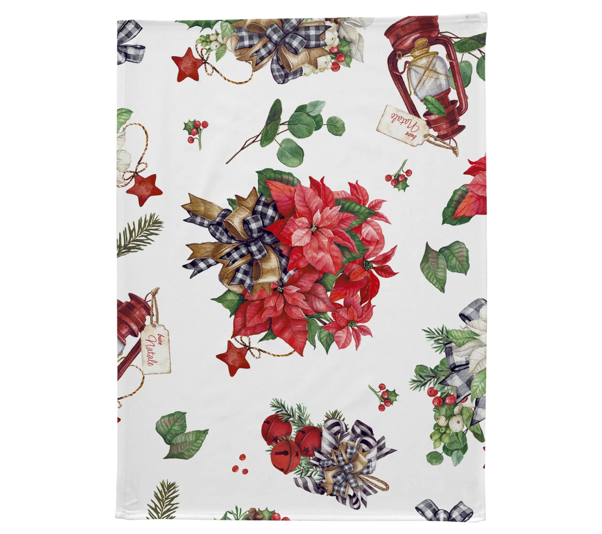 Clearance NAF NAF Lot De 2 Torchons De Noël Ribbon 50X70 Cm