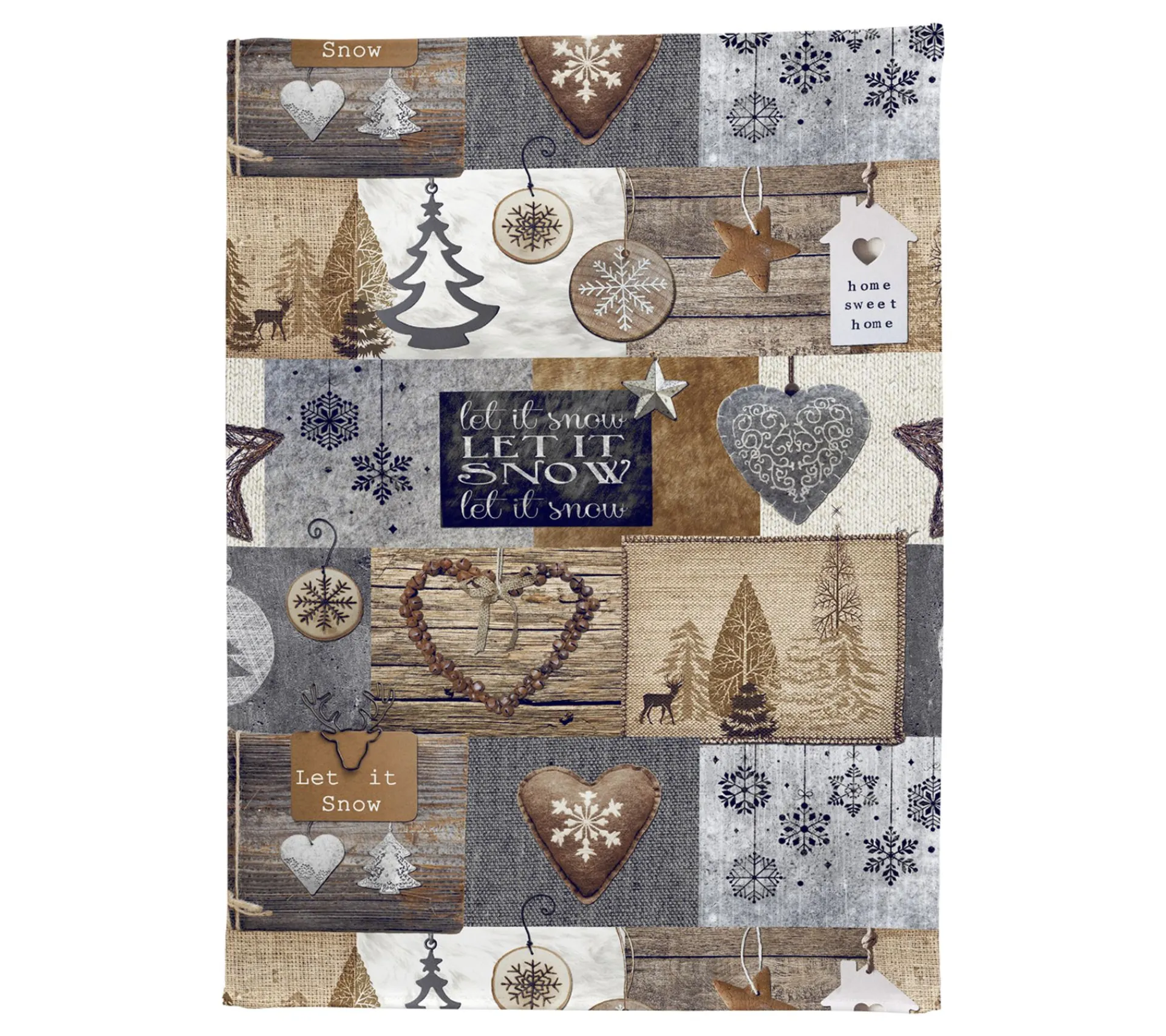 Outlet NAF NAF Lot De 2 Torchons De Noël Warm 50X70 Cm