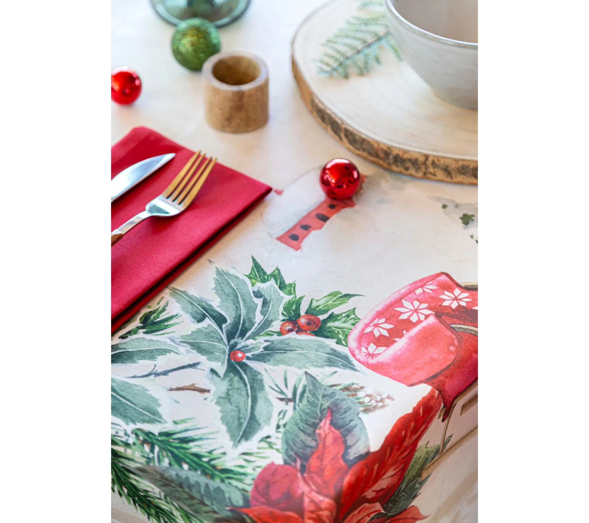 Cheap NAF NAF Nappe De Noël Chamonix 150X150 Cm