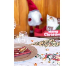 Outlet NAF NAF Nappe De Noël Holly Jolly 150X150 Cm