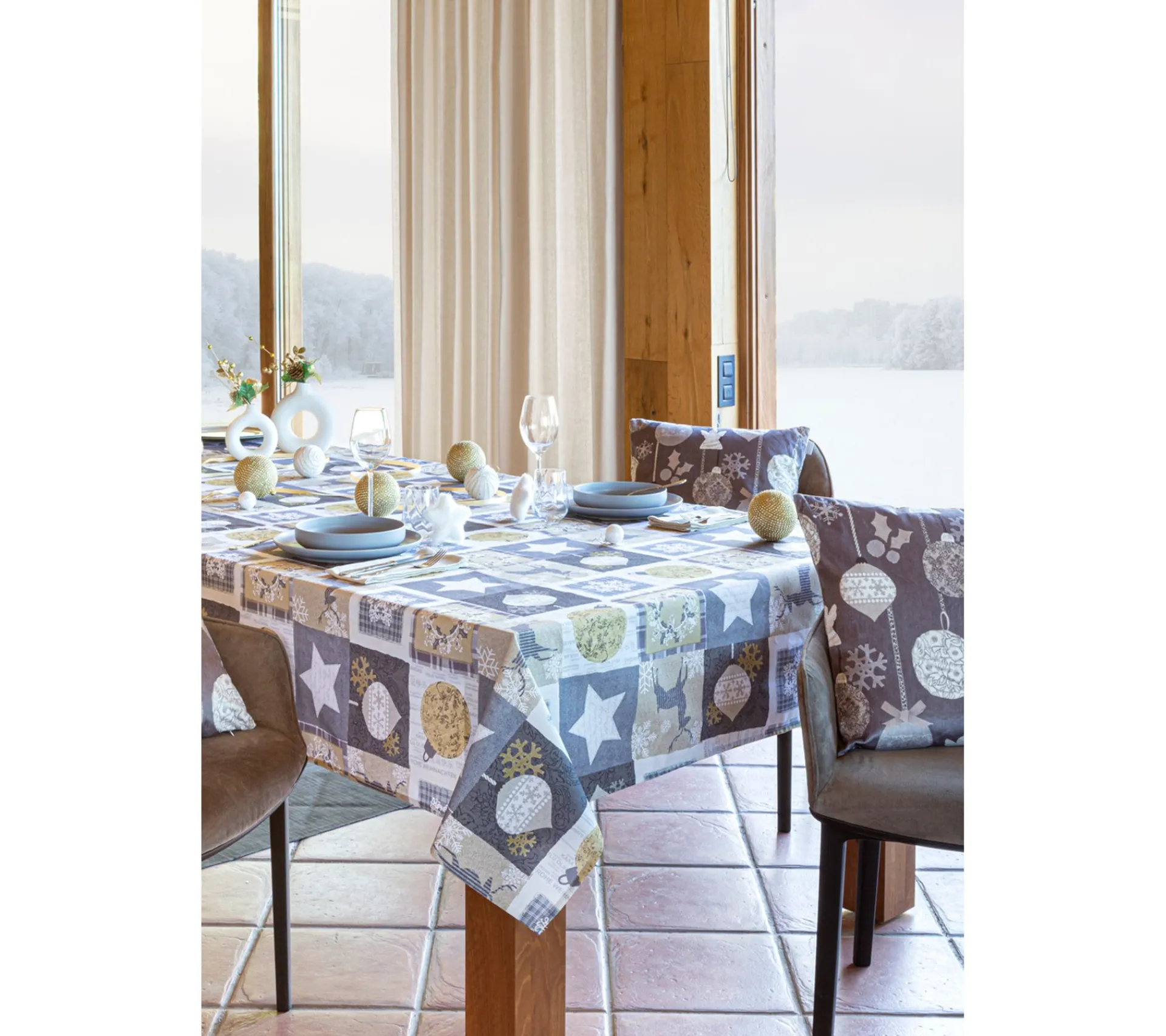 Discount NAF NAF Nappe De Noël Rustic 150X200 Cm
