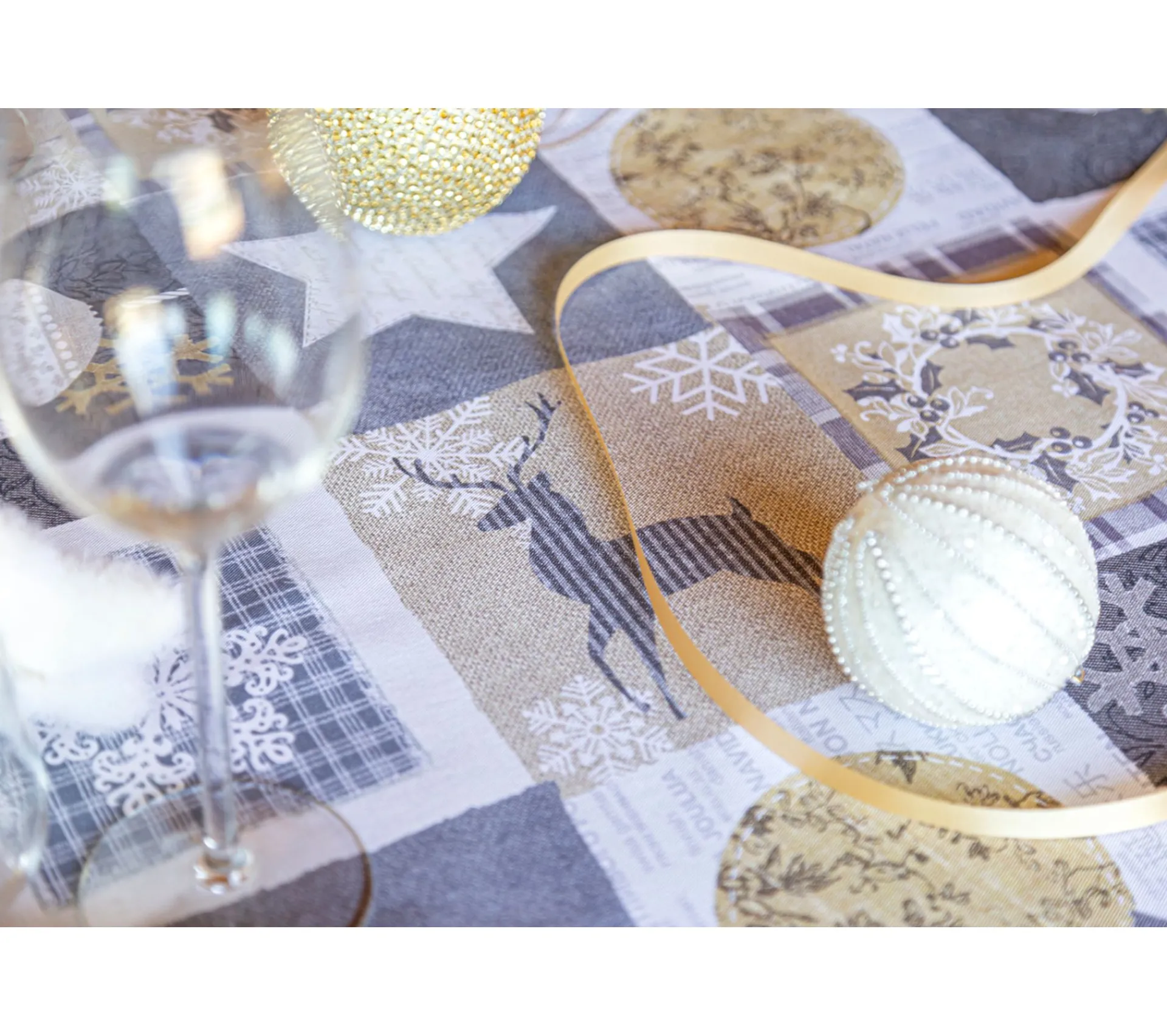 Discount NAF NAF Nappe De Noël Rustic 150X200 Cm