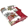 Online NAF NAF Plaid Reversible En Velour De Noël Naive 130X170 Cm