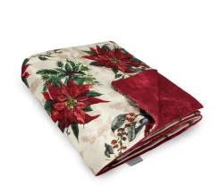 Best NAF NAF Plaid Reversible De Velour De Noël Chamonix 130X170 Cm