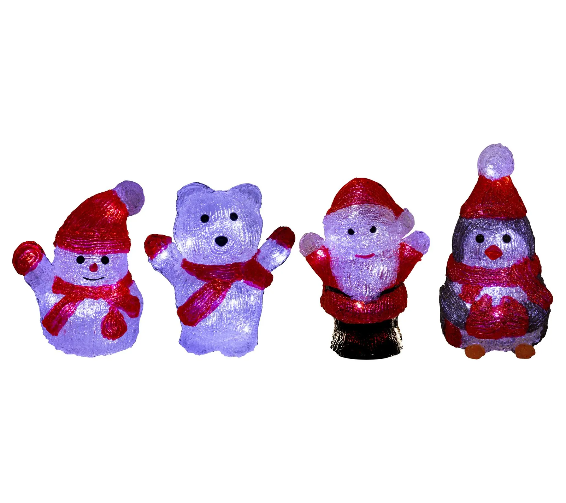 Sale * Objet Lumineux H.18 Cm 4 Modeles Au Choix