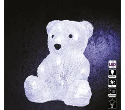 Hot * Objet Lumineux Ours Led Blanc