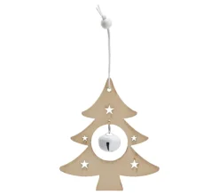 * Guirlande Et Boule De Sapin^Ornement En Bois Set De 2