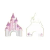 PARTYPRO Anniversaire Et Autres Fêtes^ Set De 8 Invitations Princesse