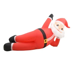 Online * Pere Noël Gonflable Led Ip44 Rouge 360 Cm Xxl