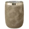 Cheap * Photophore Déco En Verre "Frosty" 25Cm Argent