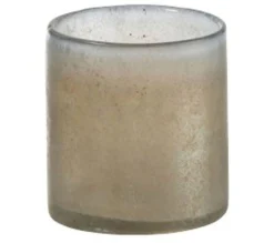 Best * Photophore Déco En Verre "Smokey" 11Cm Beige