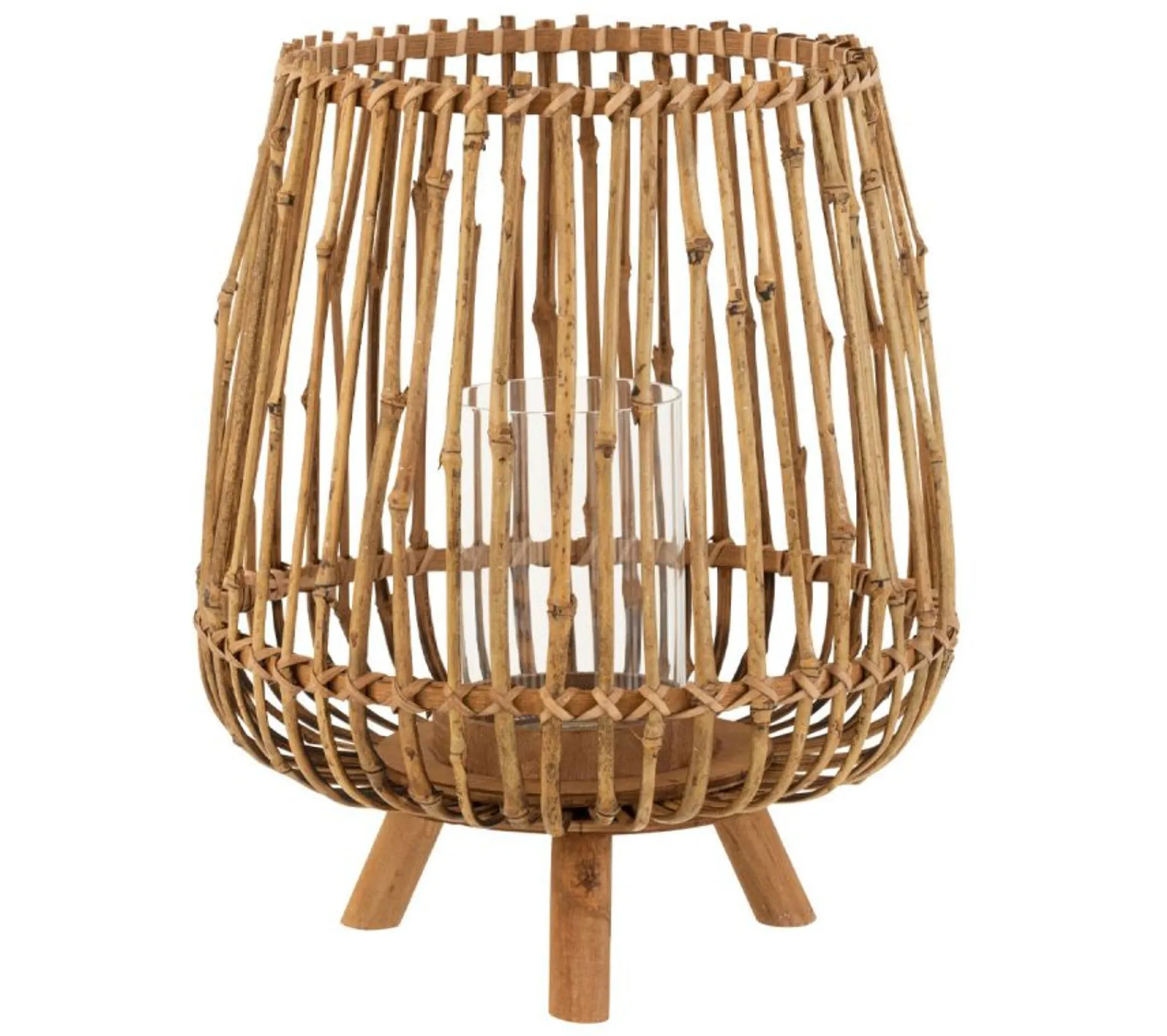 Best * Photophore Design "3 Pieds" 38Cm Naturel