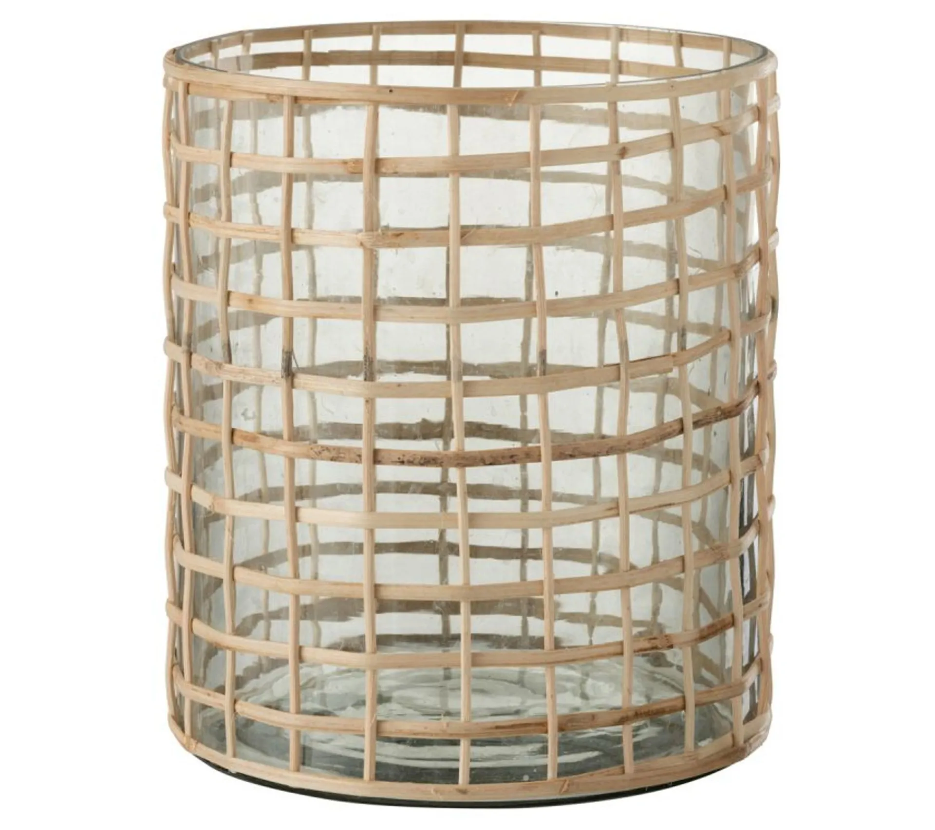 Cheap * Photophore Design En Rotin "Lamina" 22Cm Naturel