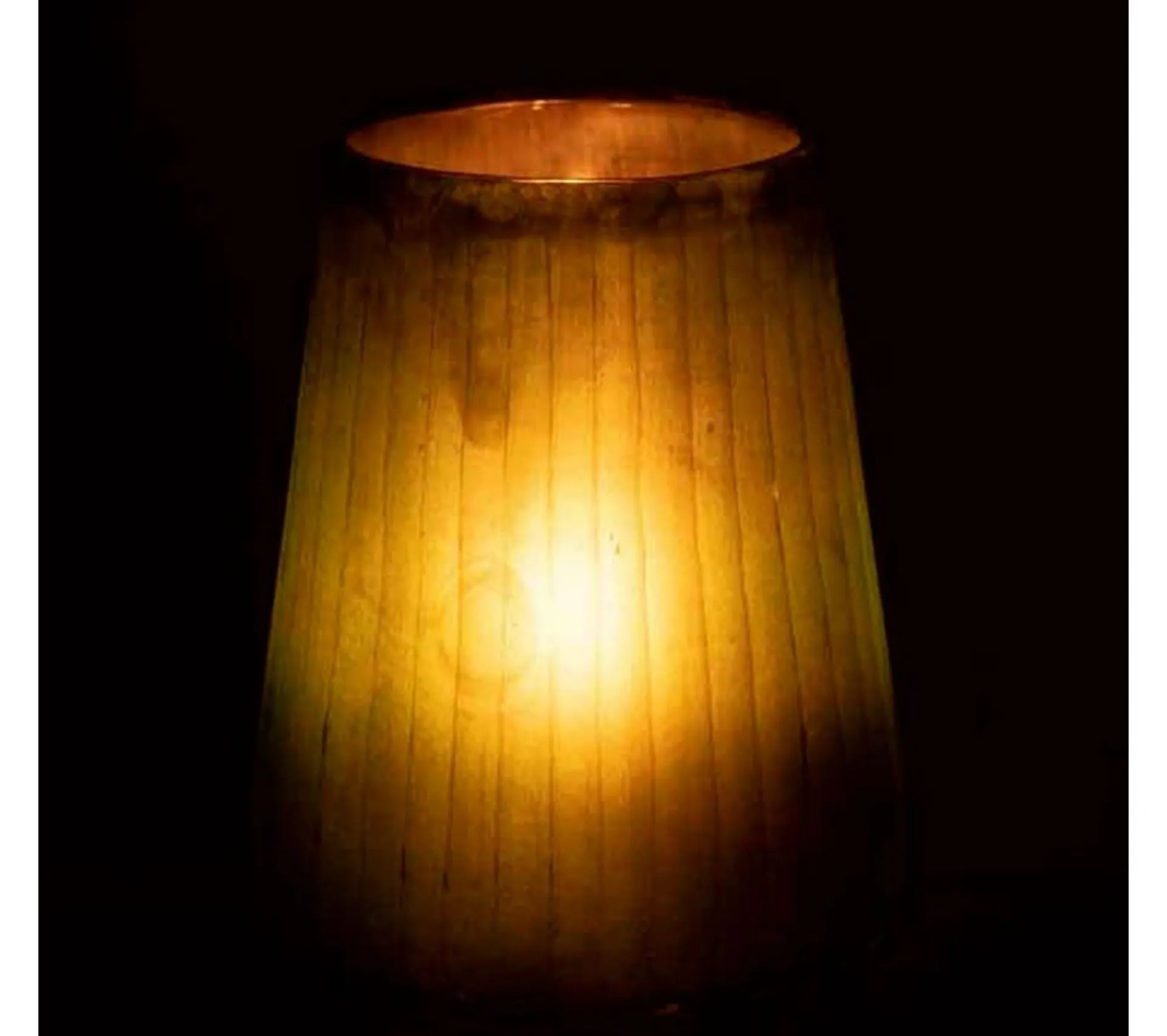 Cheap * Photophore Design En Verre "Rayan" 22Cm Vert