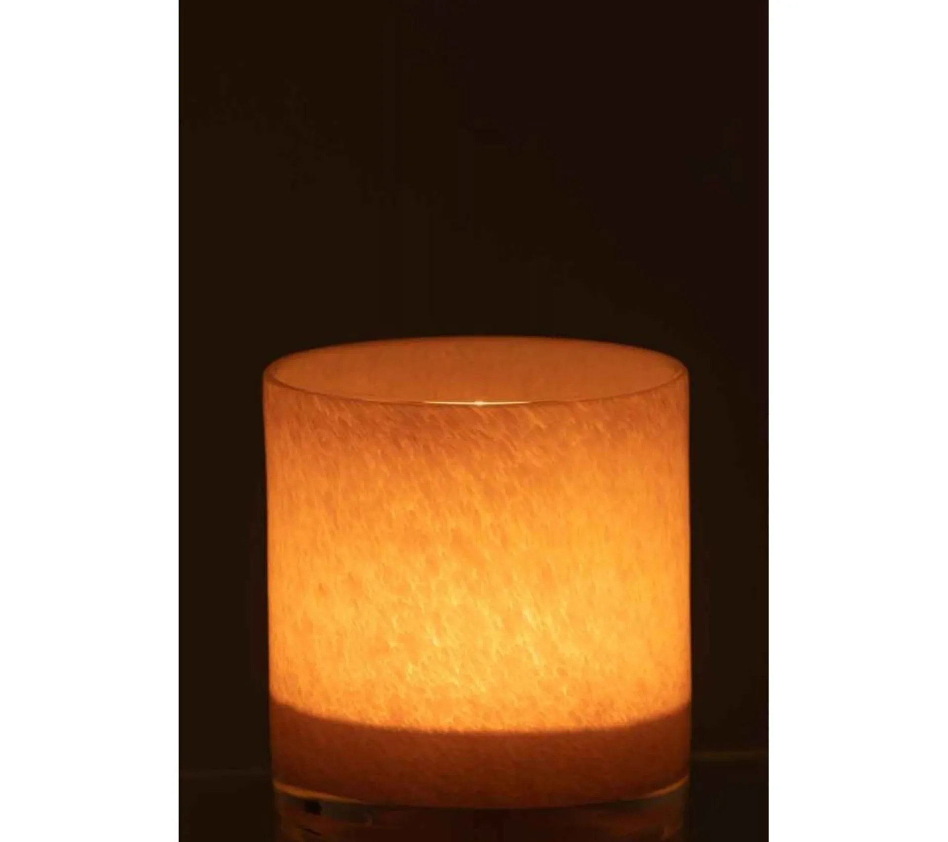 Flash Sale * Photophore Design En Verre "Jade" 12Cm Rose