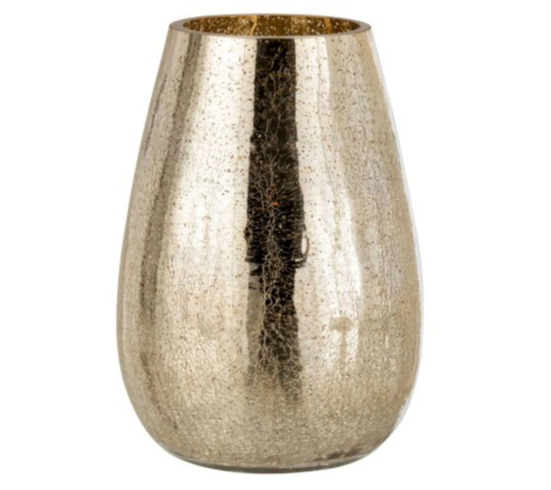 Best Sale * Photophore Design "Oeuf Craquele" 26Cm Or