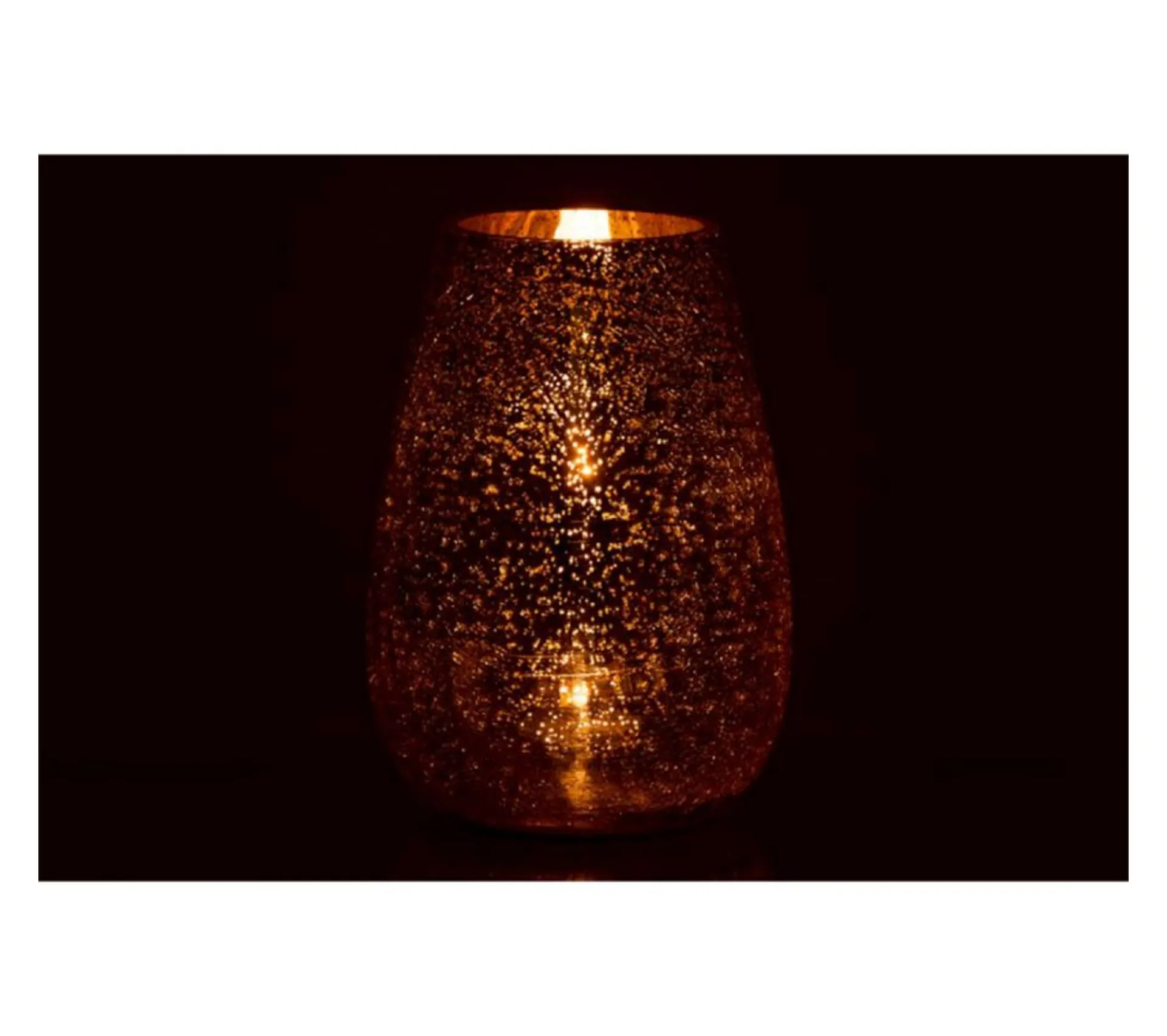 Best Sale * Photophore Design "Oeuf Craquele" 26Cm Or