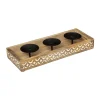 Hot * Photophore En Bois "Hacienda" 35Cm Naturel