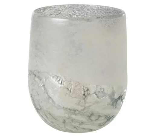 Cheap * Photophore En Verre Design "Scavo" 22Cm Gris