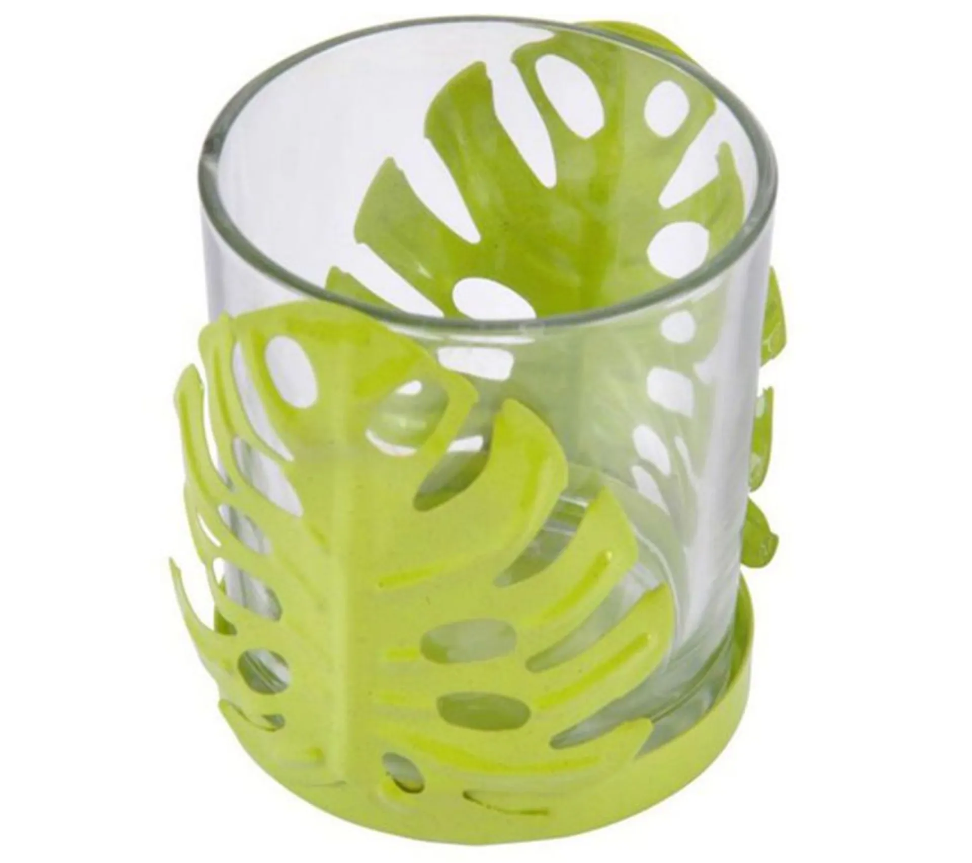 Online * Photophore En Verre "Jardin D'Hiver" 8Cm Vert Clair