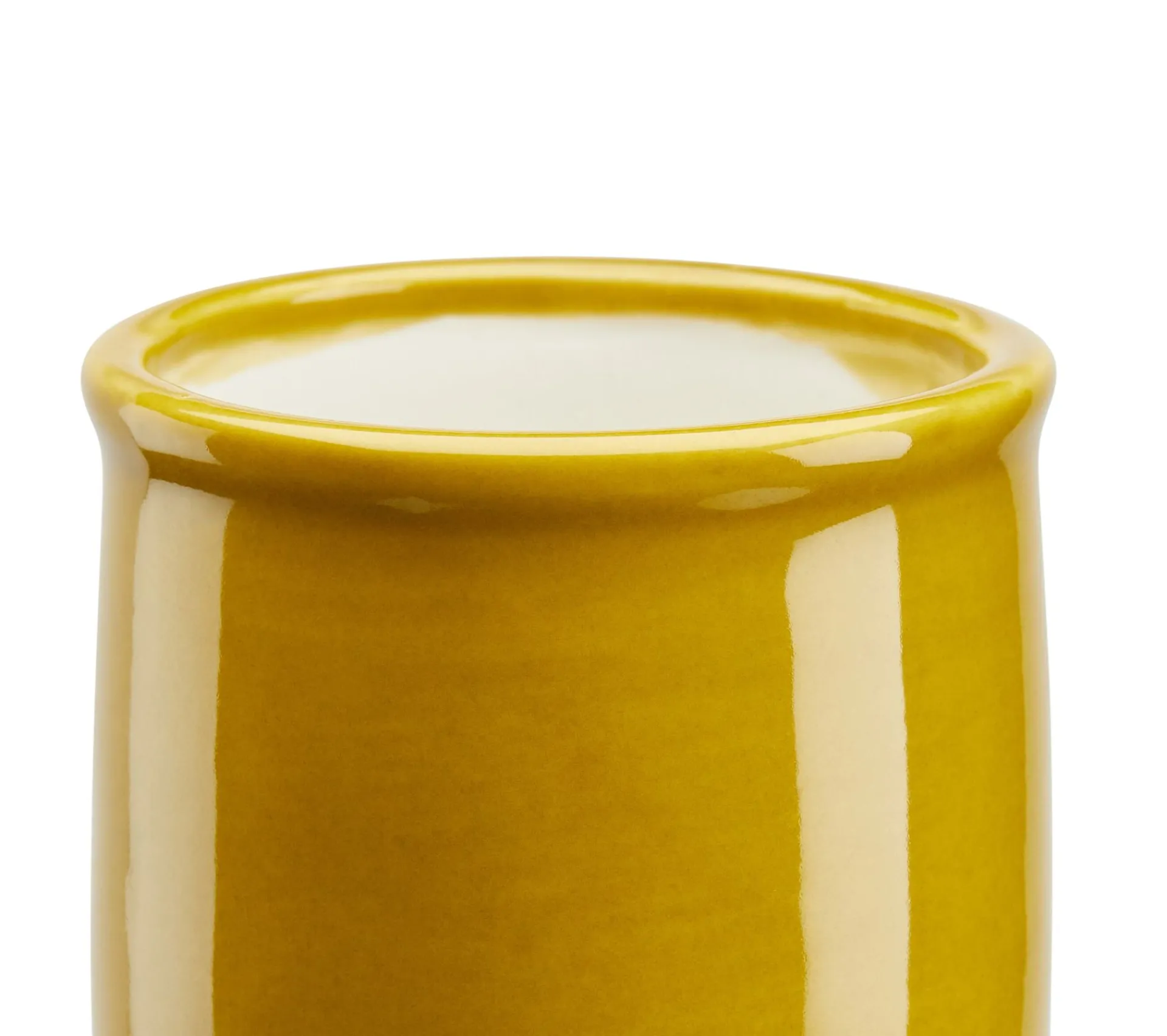 Clearance * Photophore H9 Cm Lino Jaune
