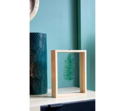 Sale * Photophore Mural D25 Cm Tropical Noir / Dore