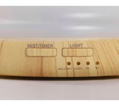 Outlet PURLINE Diffuseur D'Aromes Ultrasonique 12W Avec Led En Bois Jaune