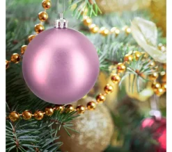 RELAXDAYS Guirlande Et Boule De Sapin^ Lot De 100 Boules De Noël