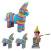 RELAXDAYS Anniversaire Et Autres Fêtes^ Pi Ata Ne Multicolore En Lot De 3