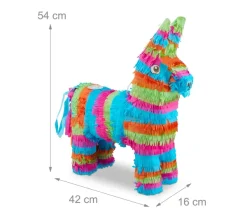 RELAXDAYS Anniversaire Et Autres Fêtes^ Pi Ata Ne Multicolore En Lot De 4