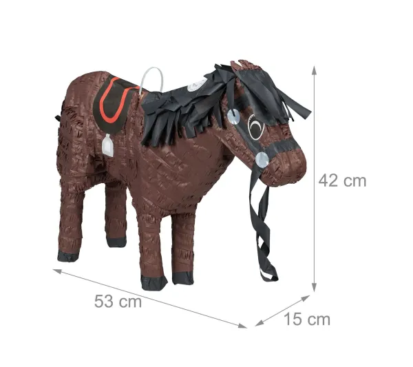 RELAXDAYS Anniversaire Et Autres Fêtes^ Pinata Cheval En Lot De 4