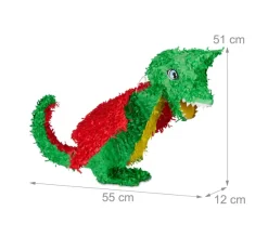 RELAXDAYS Anniversaire Et Autres Fêtes^ Pinata Dragon Colore