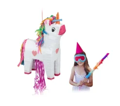 RELAXDAYS Anniversaire Et Autres Fêtes^ Pinata Licorne En Lot De 3
