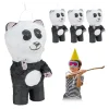 RELAXDAYS Anniversaire Et Autres Fêtes^ Pinata Panda En Lot De 4