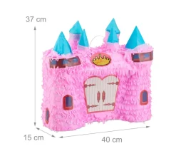 RELAXDAYS Anniversaire Et Autres Fêtes^ Pinata Princesse Ch Teau En Lot De 3
