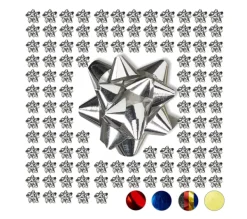 RELAXDAYS Anniversaire Et Autres Fêtes^ Set De 100 Rubans Bleus Pour Vos Cadeaux