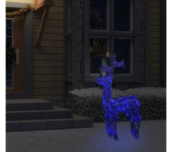 Sale * Renne De Décoration De Noël 90 Led 60X16X100 Cm Acrylique