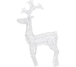 Best * Renne De Décoration De Noël 90 Led 60X16X100 Cm Acrylique