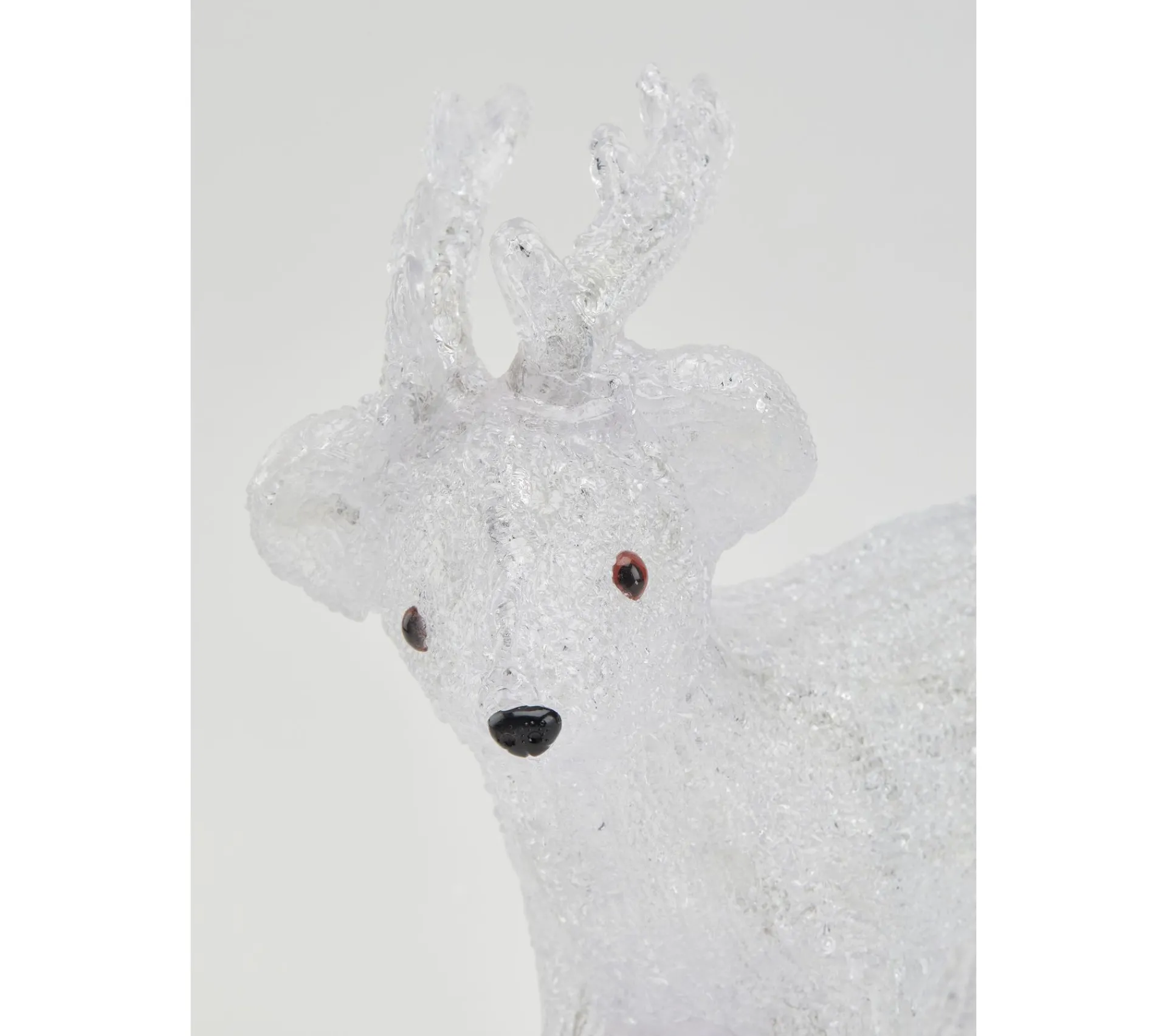 Hot * Renne Led Exterieur H. 31 Cm Blanc Froid