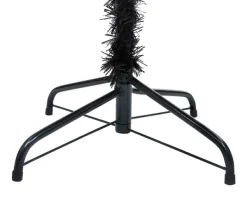 * Sapin Et Accessoire^Sapin De Noël Artificiel Avec Support Noir 213 Cm Pvc