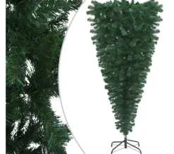 * Sapin Et Accessoire^Sapin De Noël Artificiel Renverse Avec Support Vert 240 Cm
