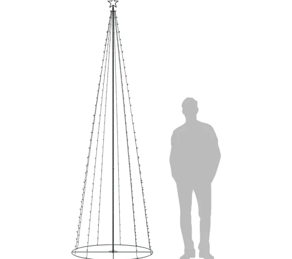 * Guirlande Et Boule De Sapin^Sapin De Noël C Ne 330 Led Blanc Chaud 100X300 Cm