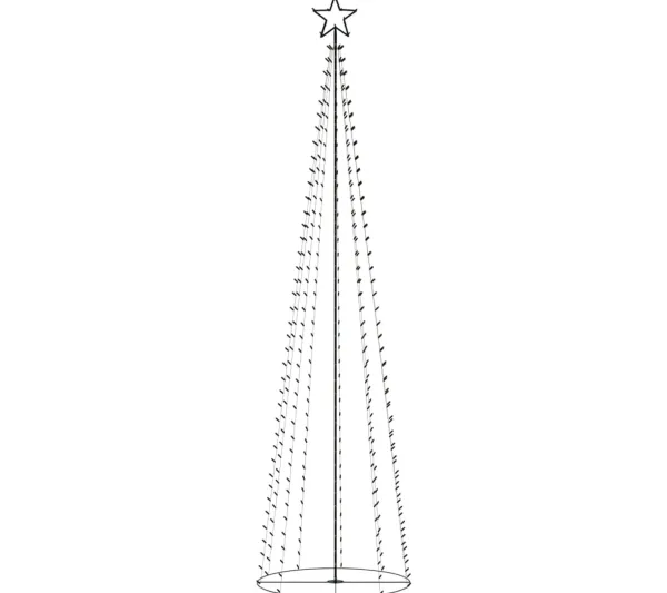 * Guirlande Et Boule De Sapin^Sapin De Noël C Ne 400 Led Blanc Chaud 100X360 Cm