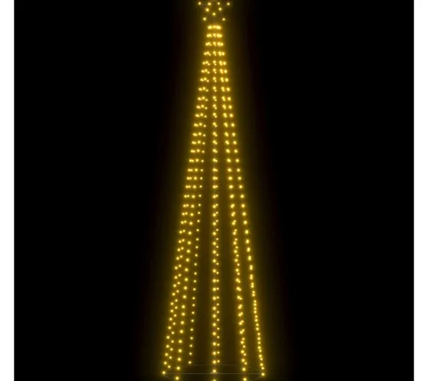 * Guirlande Et Boule De Sapin^Sapin De Noël C Ne 400 Led Blanc Chaud 100X360 Cm