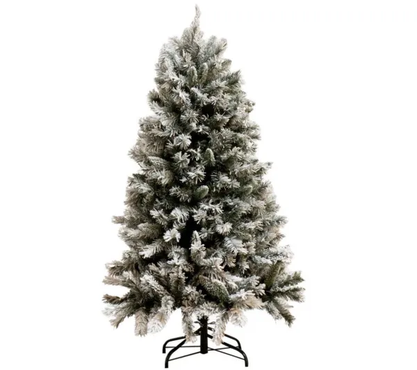 * Sapin Et Accessoire^Sapin De Noël Déco "Enneige" 154Cm Vert
