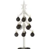 Flash Sale * Sapin De Noël Déco "Etoile" 30Cm Noir Et Transparent