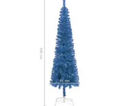 * Sapin Et Accessoire^Sapin De Noël Troit Bleu 240 Cm