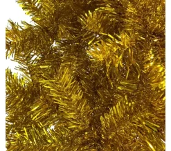 * Sapin Et Accessoire^Sapin De Noël Troit Dore 150 Cm