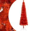 * Sapin Et Accessoire^Sapin De Noël Troit Rouge 150 Cm