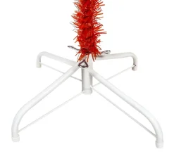 * Sapin Et Accessoire^Sapin De Noël Troit Rouge 210 Cm